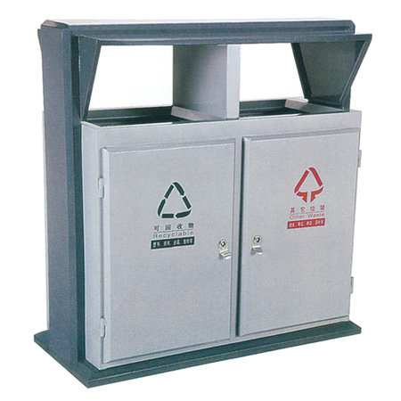 鋼板垃圾桶ZX-3004